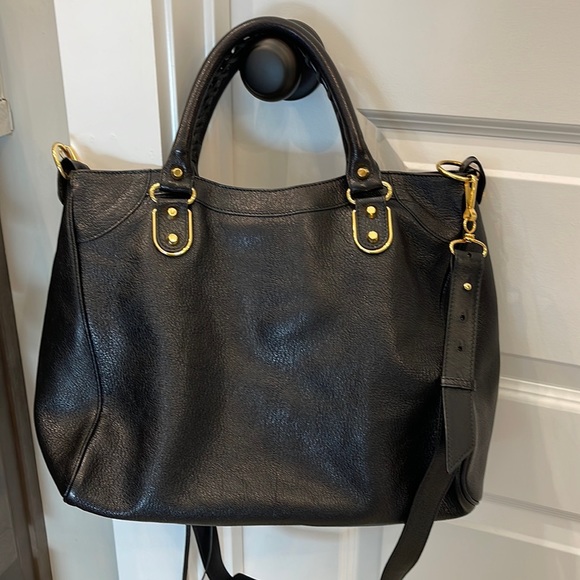 BALENCIAGA
Chevre Gold Metallic Edge Hardware Velo Black LIKE NEW - Picture 6 of 14